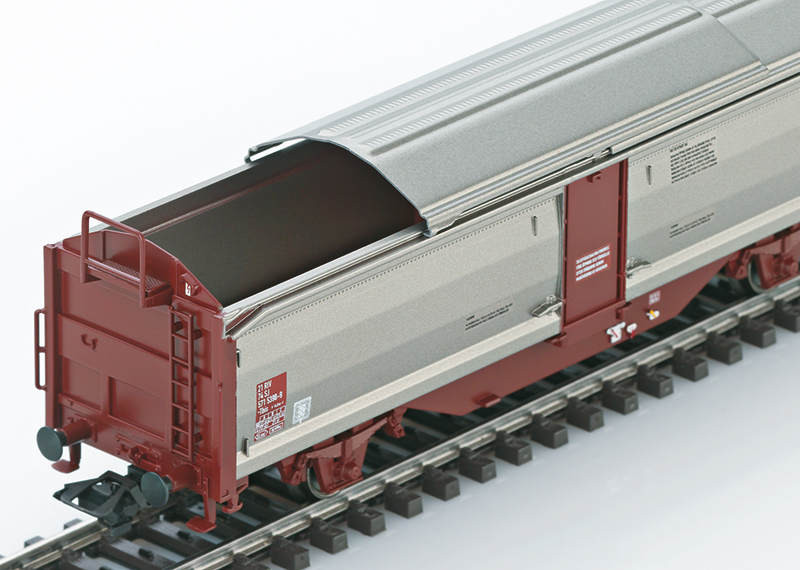 Coffret 3 wagons à toit enroulable, DB AG - R66183 - Roco