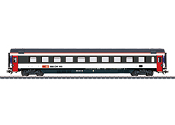 Eurocity sneltreinrijtuig