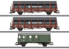 Stake Car Set 2 Loaded with Steel Pipes
