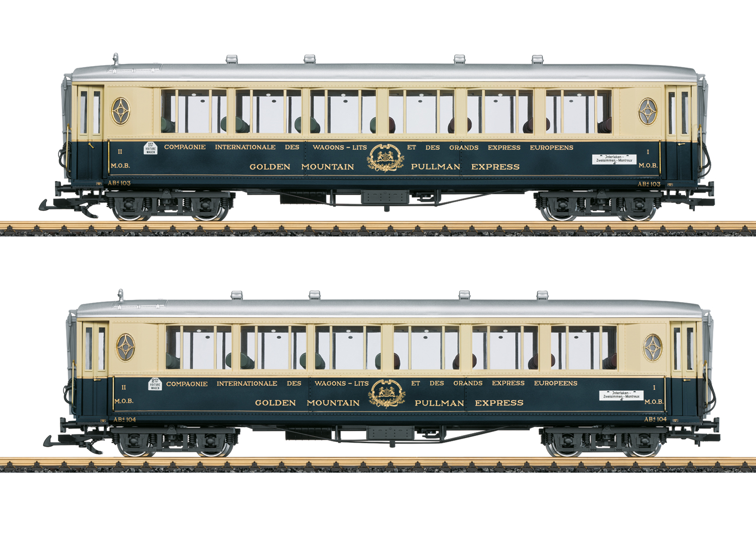 lgb 初期 LGB VINTAGE 20601 G-SCALE 3-TONE TRAIN SET 12FT TRACK GERMANY 206