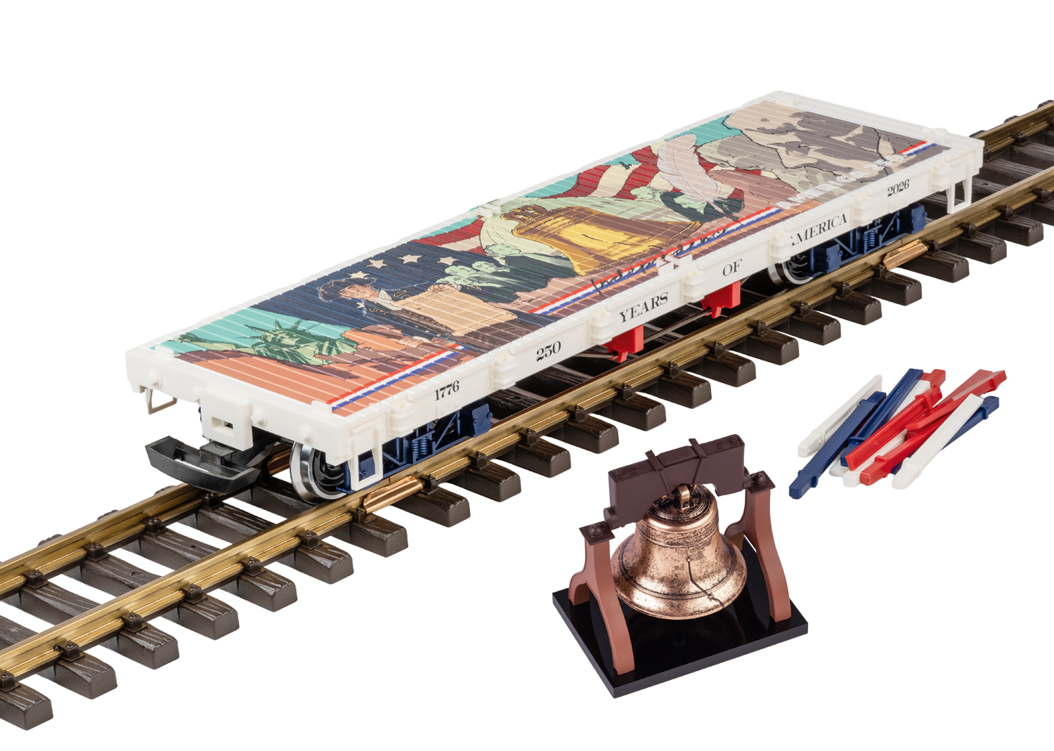 Flat Car 250 Years of America | LGB Websites