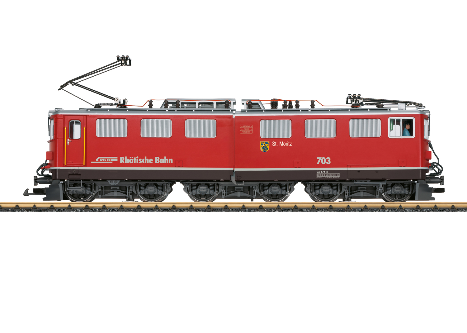 LGB Electric G Scale 6⁄6 Trainz – Section Track Uncoupling Ge 0